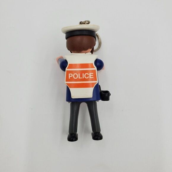 Vintage Playmobil Figure Keychain Police Collectible - Picture 4 of 8